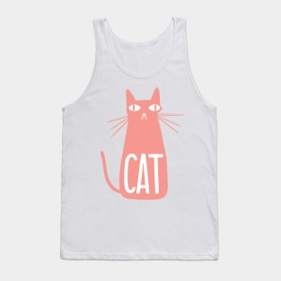 Cool Desert Flower Hepcat Cat Tank Top